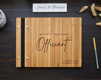 Officiant Gift, Officiant Proposal Gift, Officiant Book for Wedding Ceremony, Will You Marry Us