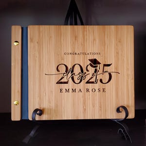 2025 Graduation Gift for College or High School Graduation, Gift for Him or Her 2025, Graduate Photo Guest Book Album, Graduation Scrapbook