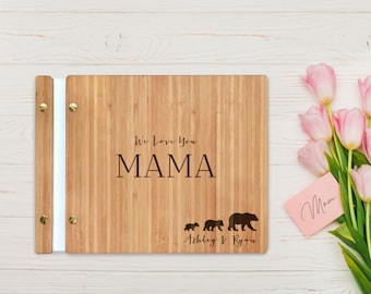 Mother's Day Gift Mama Bear Scrapbook Gift For Mom