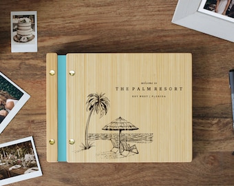 Airbnb Guest Book Tropical Beach Guestbook Sunset Beach Welcome Book