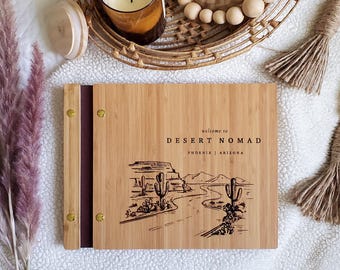Airbnb Guest Book Desert Guestbook Cabin Welcome Book