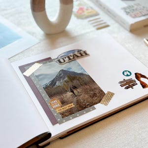 Erster Jahrestag Sammelalbum Geschenk | Papier 1.Jahrestag Geschenk | One Year Down Für immer zu gehen Bild 6