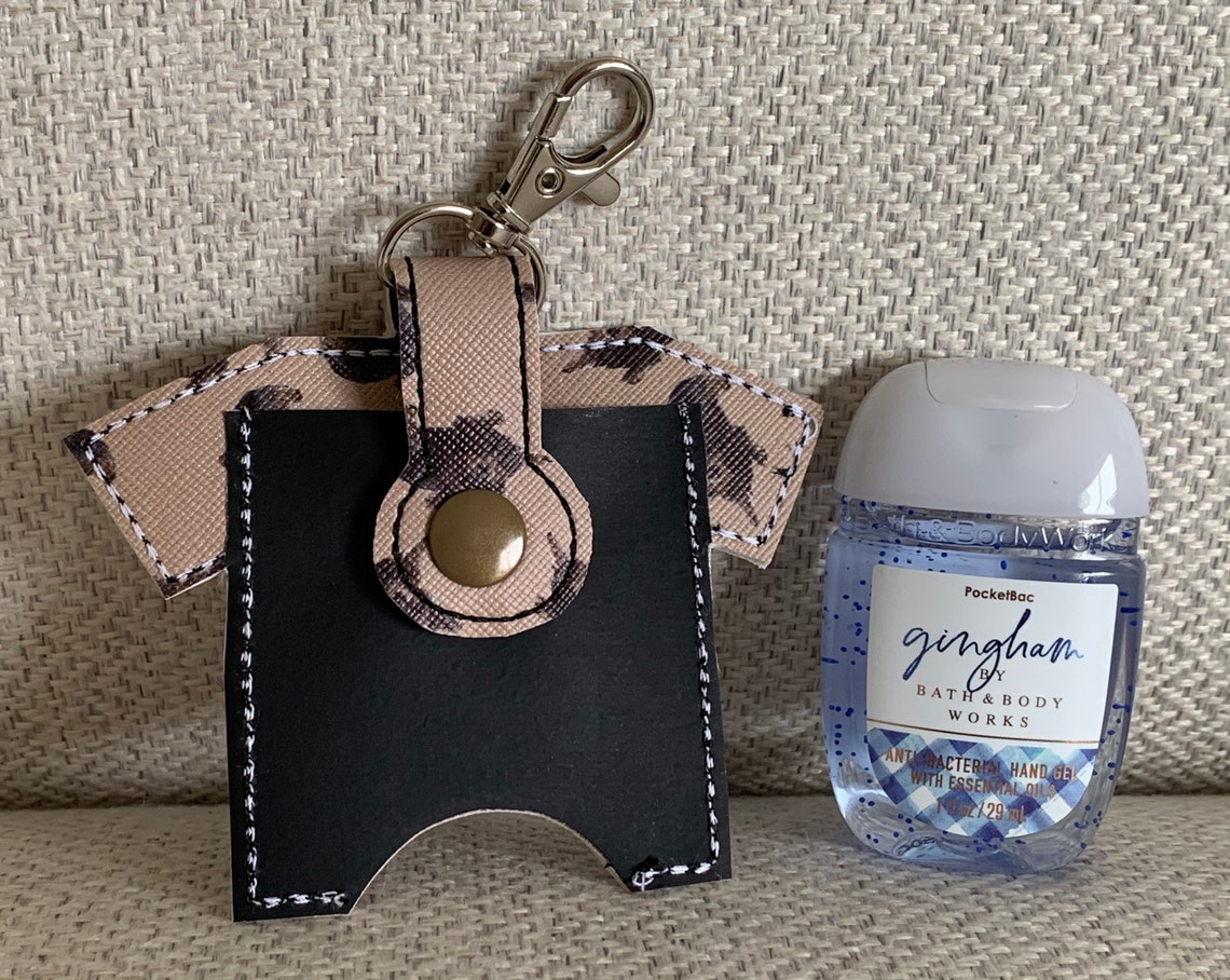 Nurse scrub top hand sanitizer holder/pocketbac holder Etsy