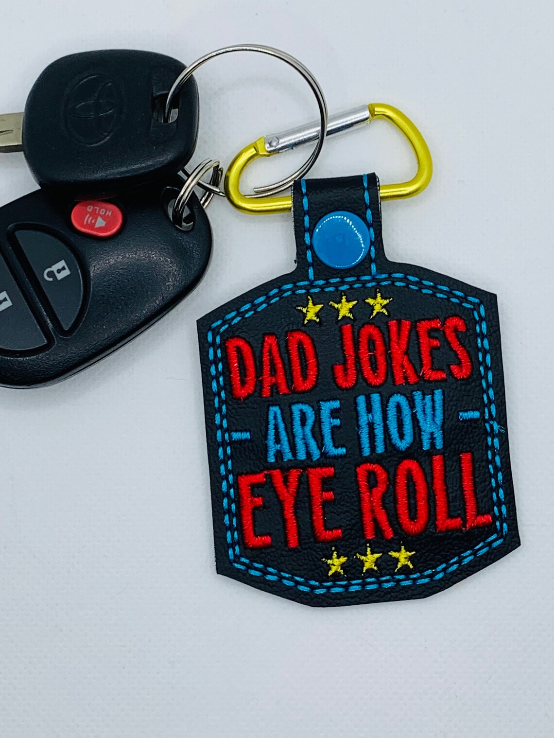 Funny Dad Jokes Key Chain Etsy