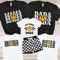 One Happy Dude Matching Birthday Shirts, 1st Birthday Shirt, Smiley Face Birthday Outfit, One Happy Dude Family Birthday Tees, Mommy and Me