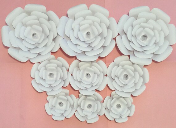 large paper flower backdrop prop photo booth wedding backdrop nursery photo shoot paper flower wall custom wall decor chanel chanel paper flower wall