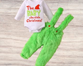 The Baby Who Stole Christmas, Christmas Baby Announcement, Christmas Shirt For Baby, Newborn Baby Gift, Christmas Baby, Funny Christmas