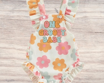 Groovy One Birthday Shirt: Retro First Birthday Outfit