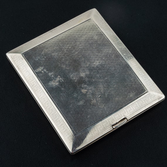 Vintage WW2 Mappin & Webb Sterling Silver Cigarette Case