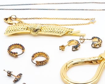 Missoma Advent Calendar – 11 pieces Sterling Silver 18ct gold Vermeil, earrings, necklace, bracelet