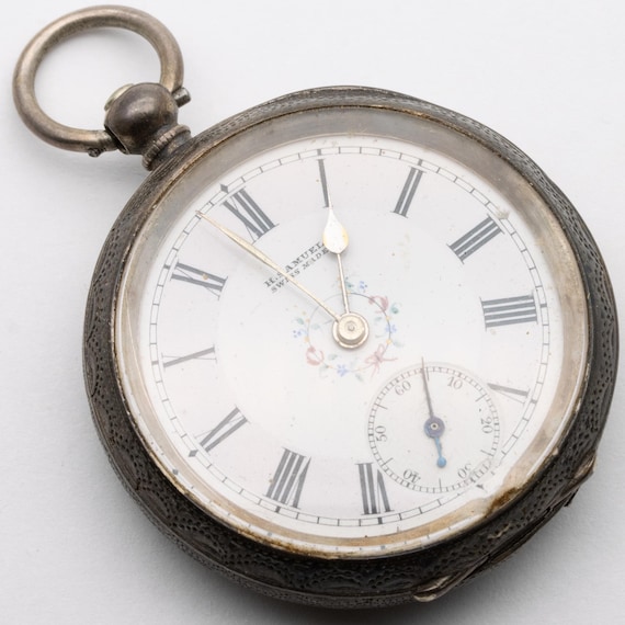 Antique Silver H Samuels Pocket Watch Spares / Repair