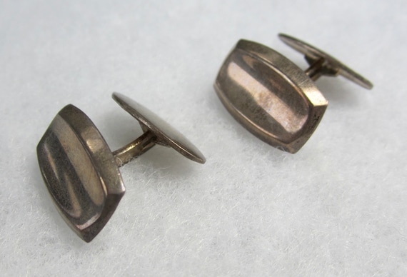 Vintage Sterling Silver Danish Hermann Siersbøl Cufflinks