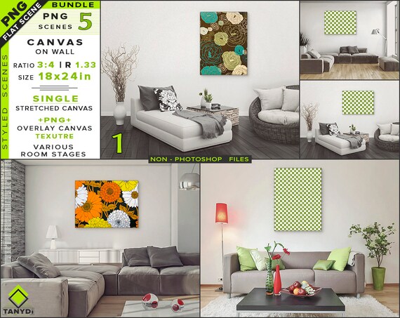 18x24 Blank Stretched Canvas Mockup Bundle1 Portrait 18x24 Blank Stretched Canvas Mockup Bundle1 Portrait