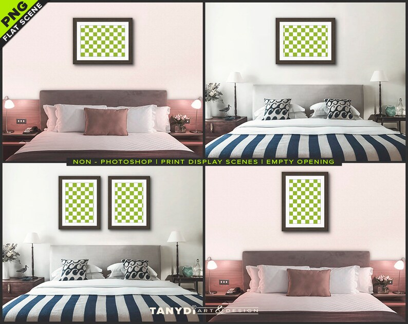 Download A1 A2 A3 A4 Blank Portrait Landscape Frame Mockup Bundle R1 | Etsy