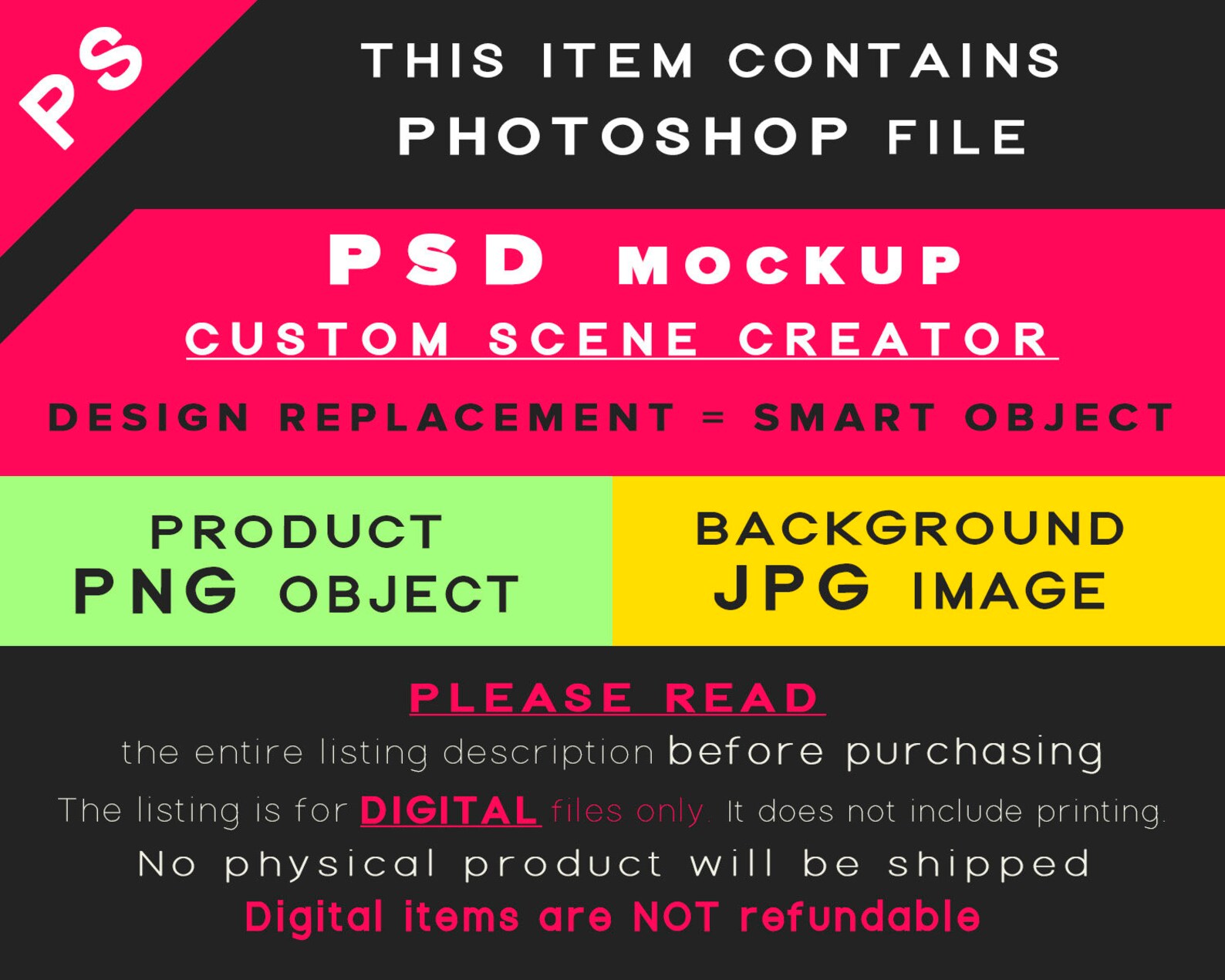 Download Metal Print on Floor Photoshop Print Mockup 8x10 Vertical | Etsy