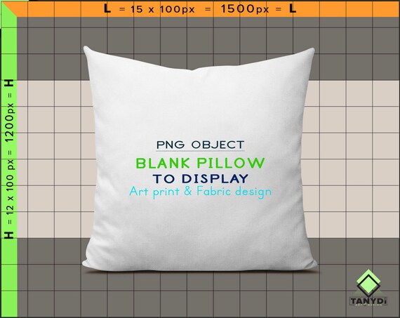 Blank Decorative Png Pillows 6 Png Various Square Cushions Etsy
