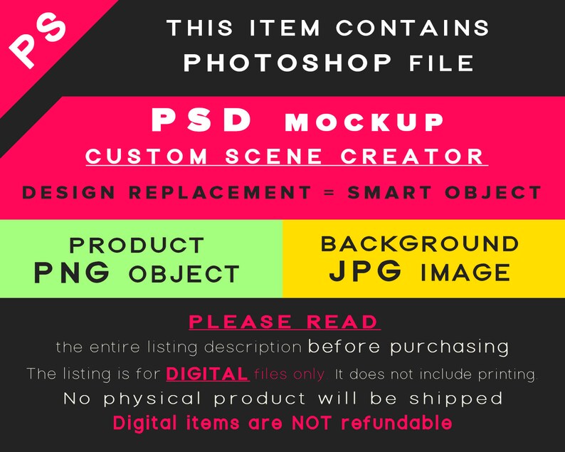Download 8x12 Poster on Wall Photoshop Print Mockup 12x18 Vertical & | Etsy
