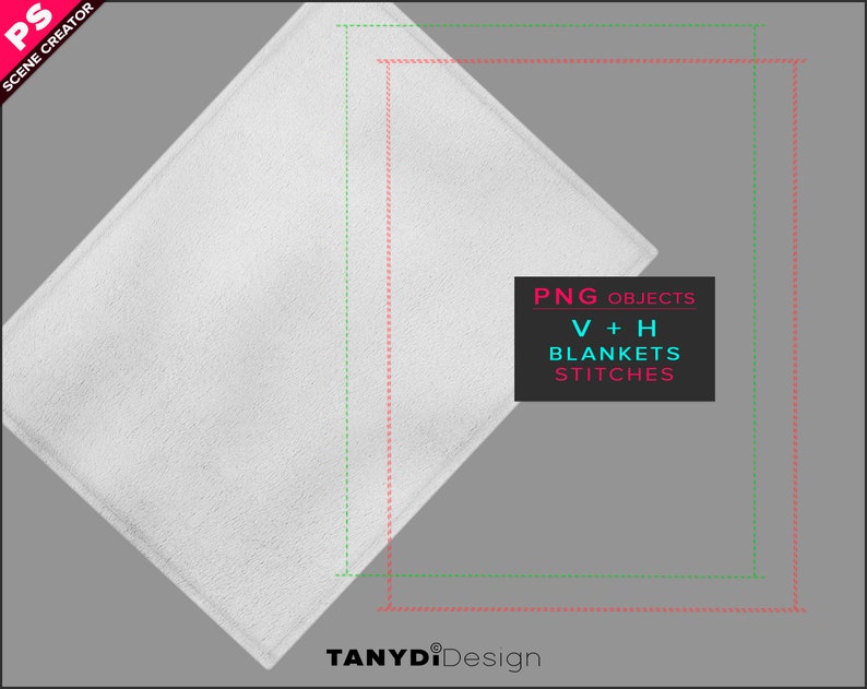 Minky Smooth Blanket on Floor & PSE Coloring File Etsy