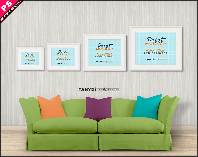 Download Wall display guide 8x10 11x14 16x20 20x24 Scene creator | Etsy