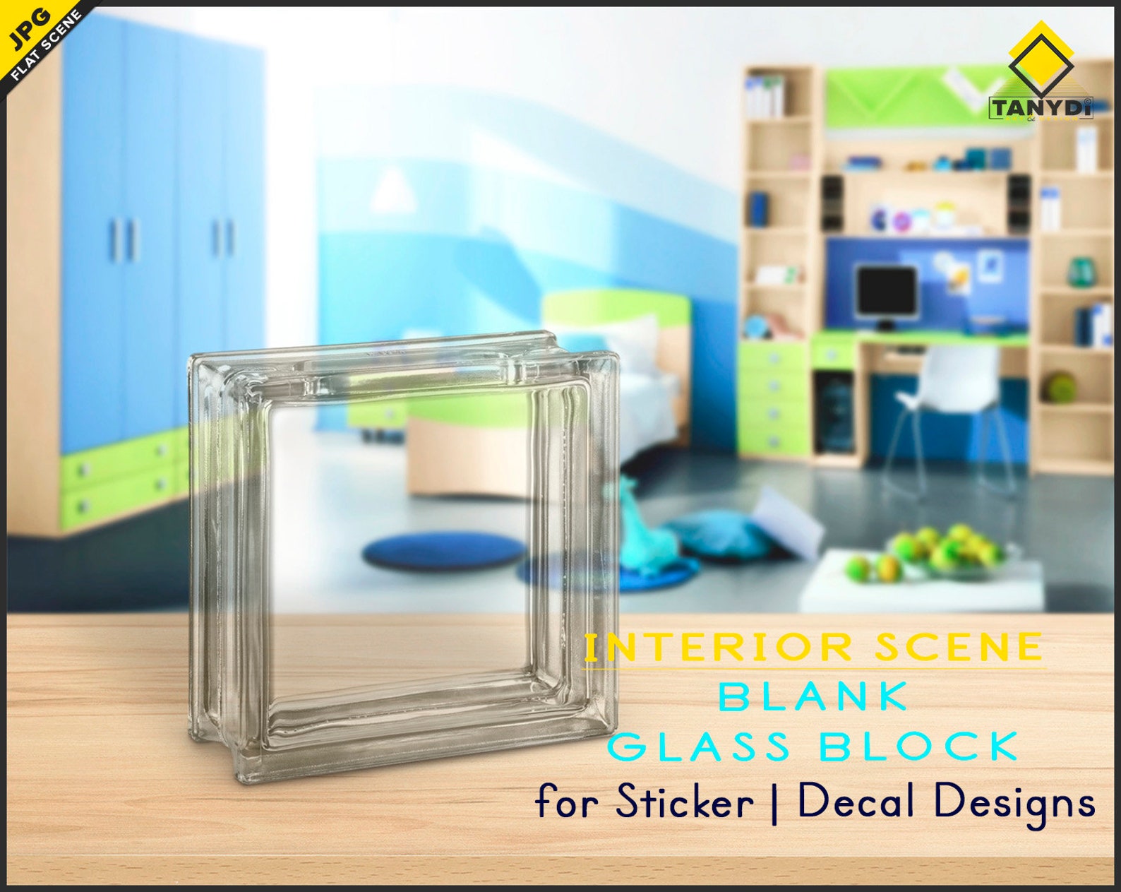 Blank Glass Block JPG Mockup Bundle 8 JPG Decorative Glass Etsy Australia