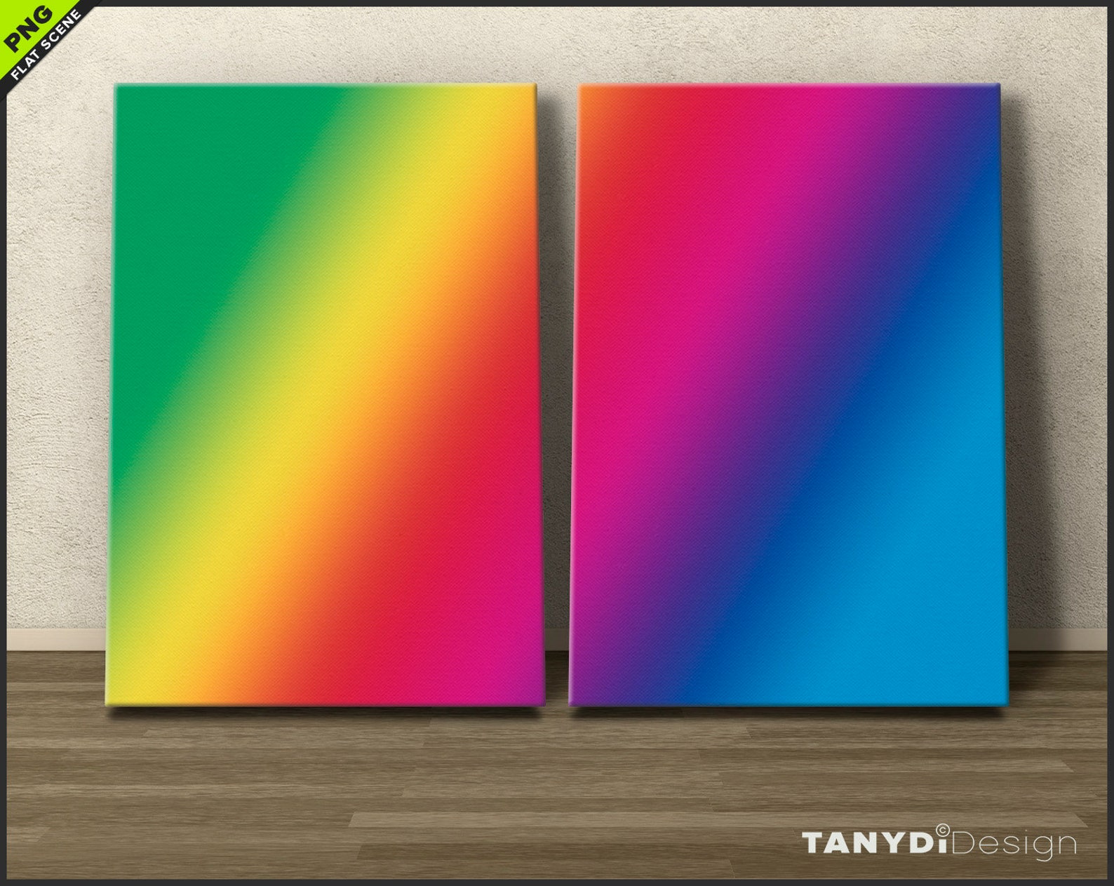 Blank Stretched Canvas on Floor Single A2 Vertical Horizontal Etsy