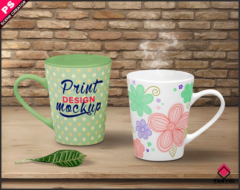 Download Coffee Mug 15oz Photoshop Print Mockup M14 PNG White Right & | Etsy
