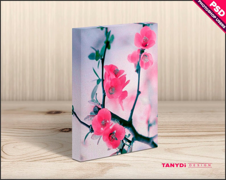 Gallery Wrap Canvas 1.5in Deep Print Mockup