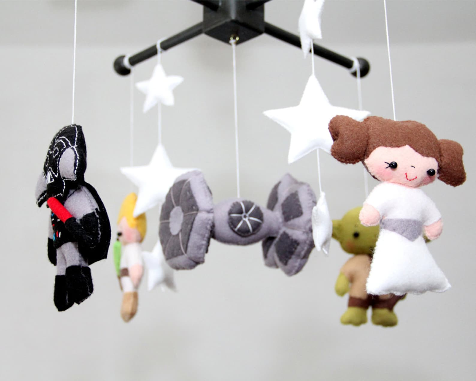 Baby Crib Mobile Star Wars Mobile Nursery Star Wars Mobile Etsy