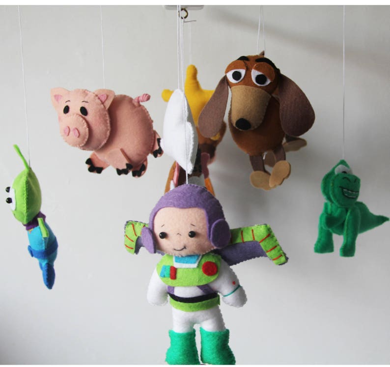Baby Crib Mobile Toy Story Nursery Toy Story Mobile - Etsy
