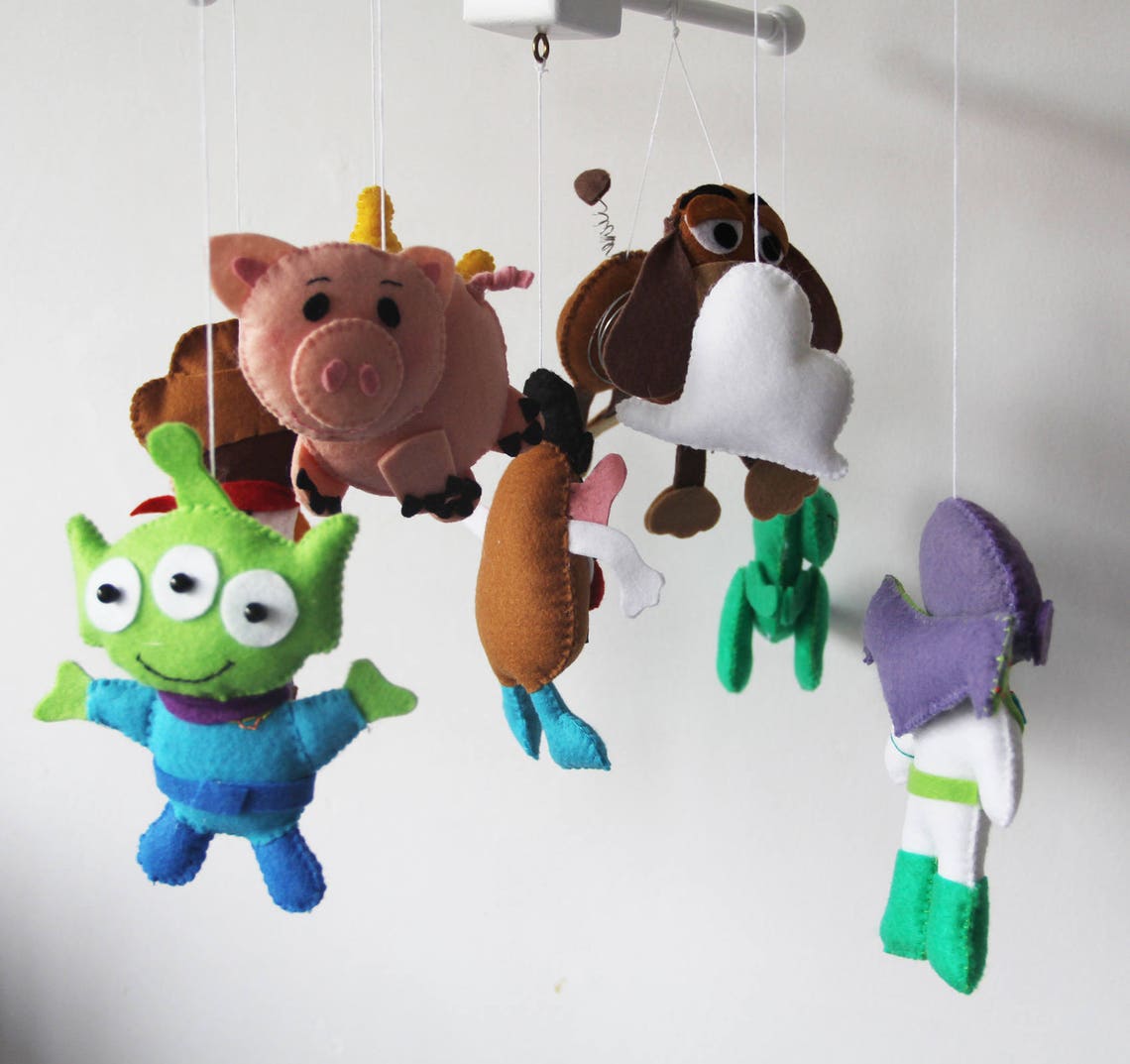 Baby Crib Mobile Toy Story Nursery Toy Story Mobile - Etsy