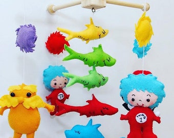Baby Mobile-Inspired Dr Seuss Characters