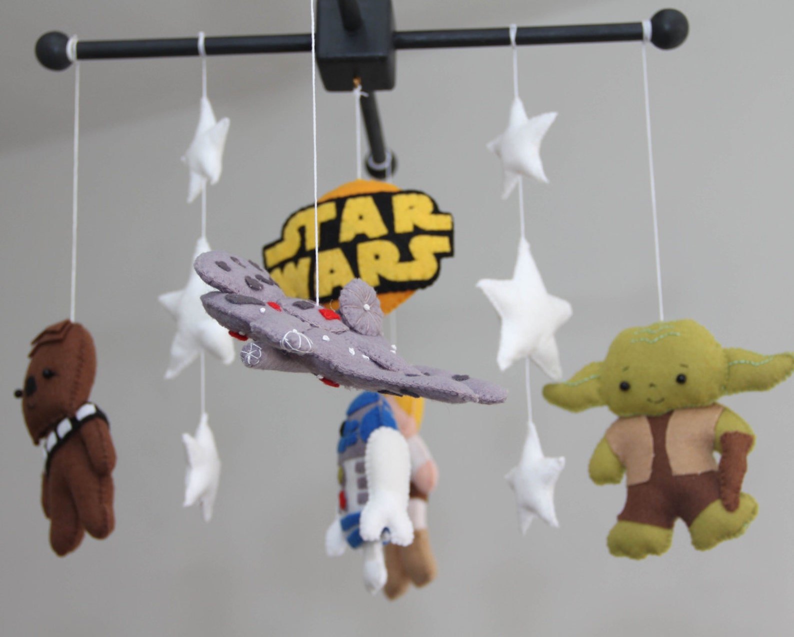 Baby Crib Mobile baby Mobile Star Wars Mobile Nursery Star Etsy