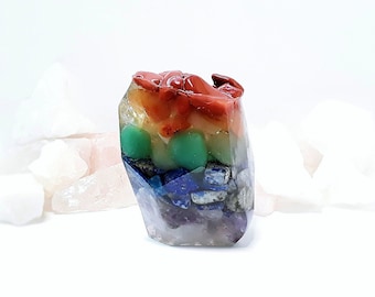 Seven Chakra Crystals, Chakra Meditation and Healing, Complete Chakra Gemstones, Metaphysical Gift, Spiritual Home Decor