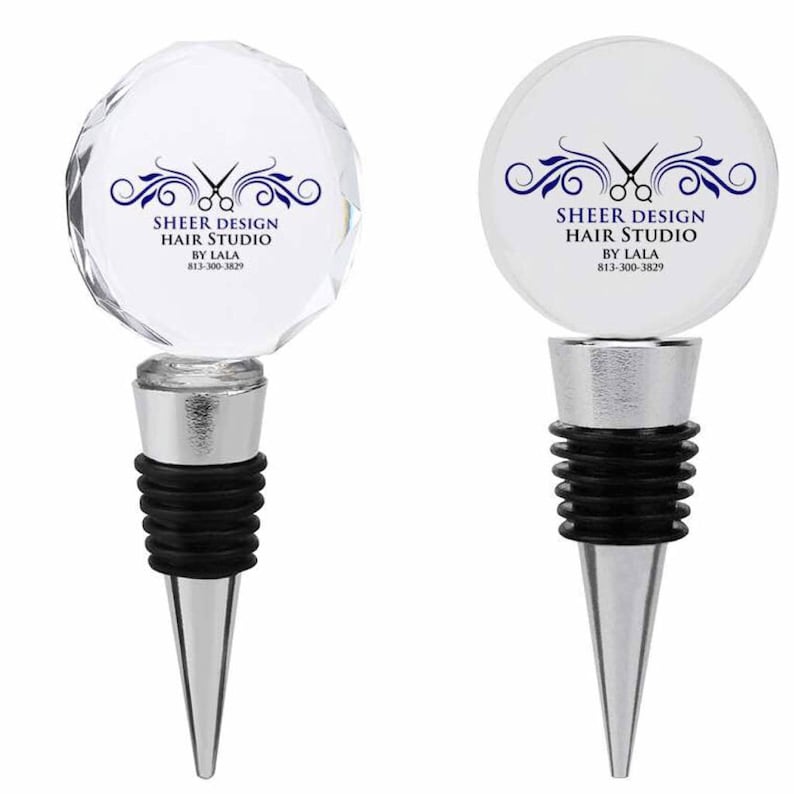 Personalized Crystal Wine Stoppers Custom Engraved Wine Etsy Sweden