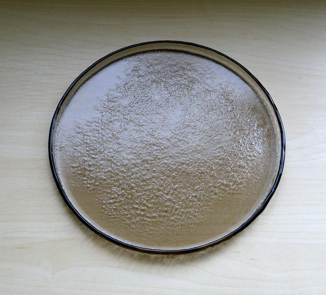 Set of 12 Minimalist Round Dessert Plates Size 8 3/4 Etsy