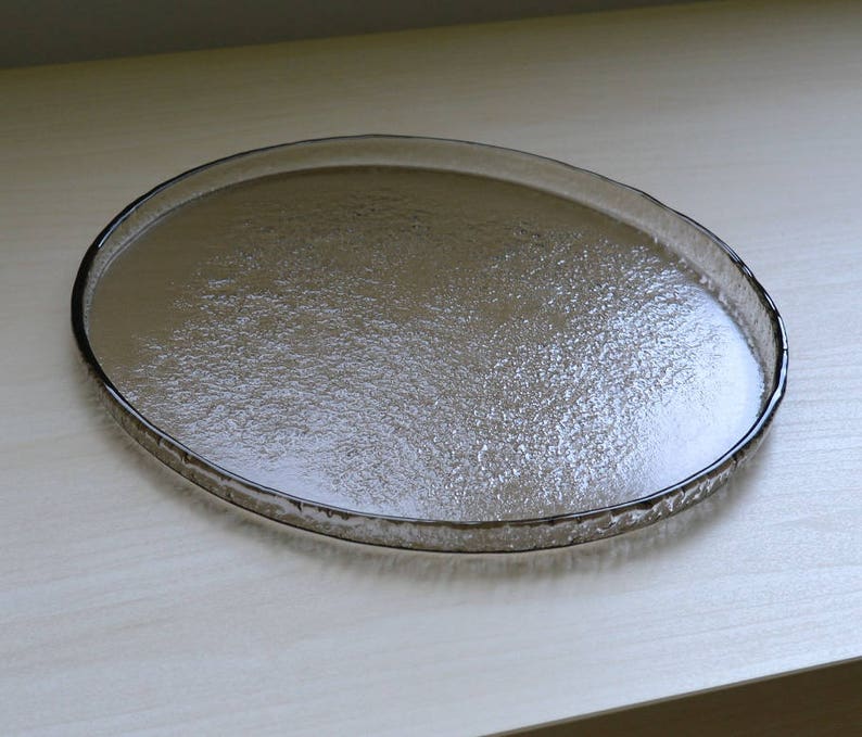 Set of 12 Minimalist Round Dessert Plates Size 8 3/4 Etsy