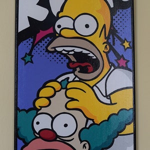 Simpson canvas wall -  Italia