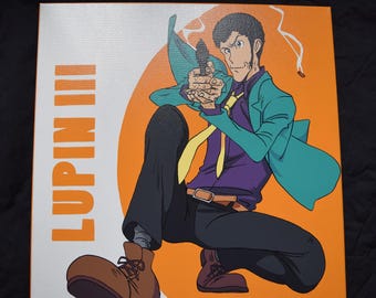 Lupine III - new set 4 canvases - Lupine Jigen Goemon Fujiko