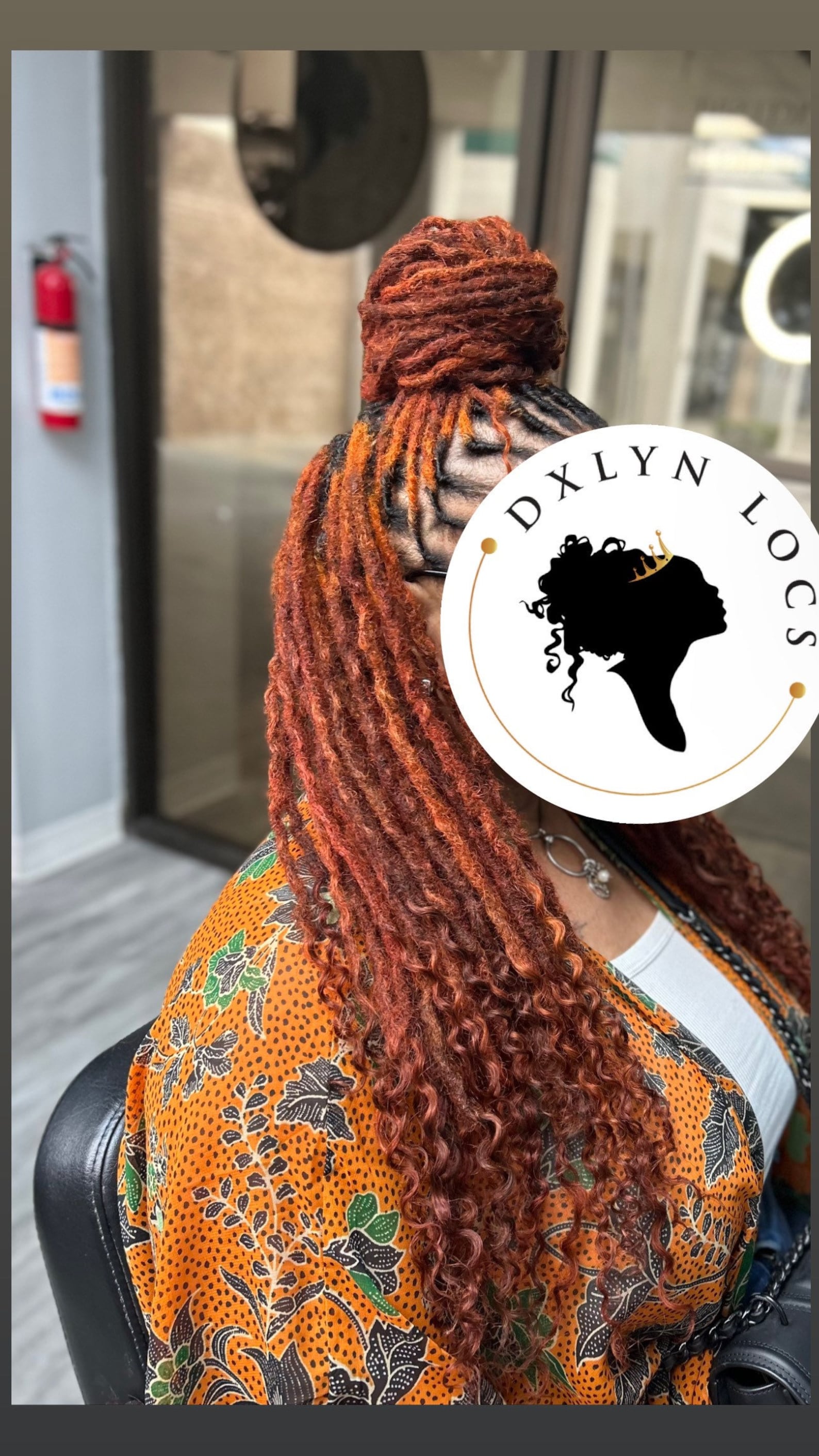 CURLY ENDS Loc Extensions | Custom Handmade Loc Extension| Human Hair ...