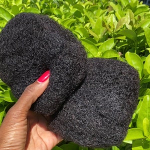 100% Afro Kinky Bulk Human Hair - DreadLocks, Loc Repair, Extensions, Twist, Braids 8&quot; Dye friendly