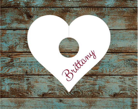Personalized Heart Wine Glass Charms - Personalized With First Names #790 FREE SHIPPING!