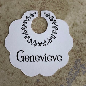 Wine Glass Charm Tags, Place Cards, Escort Cards, 25 Tags, 606X image 2