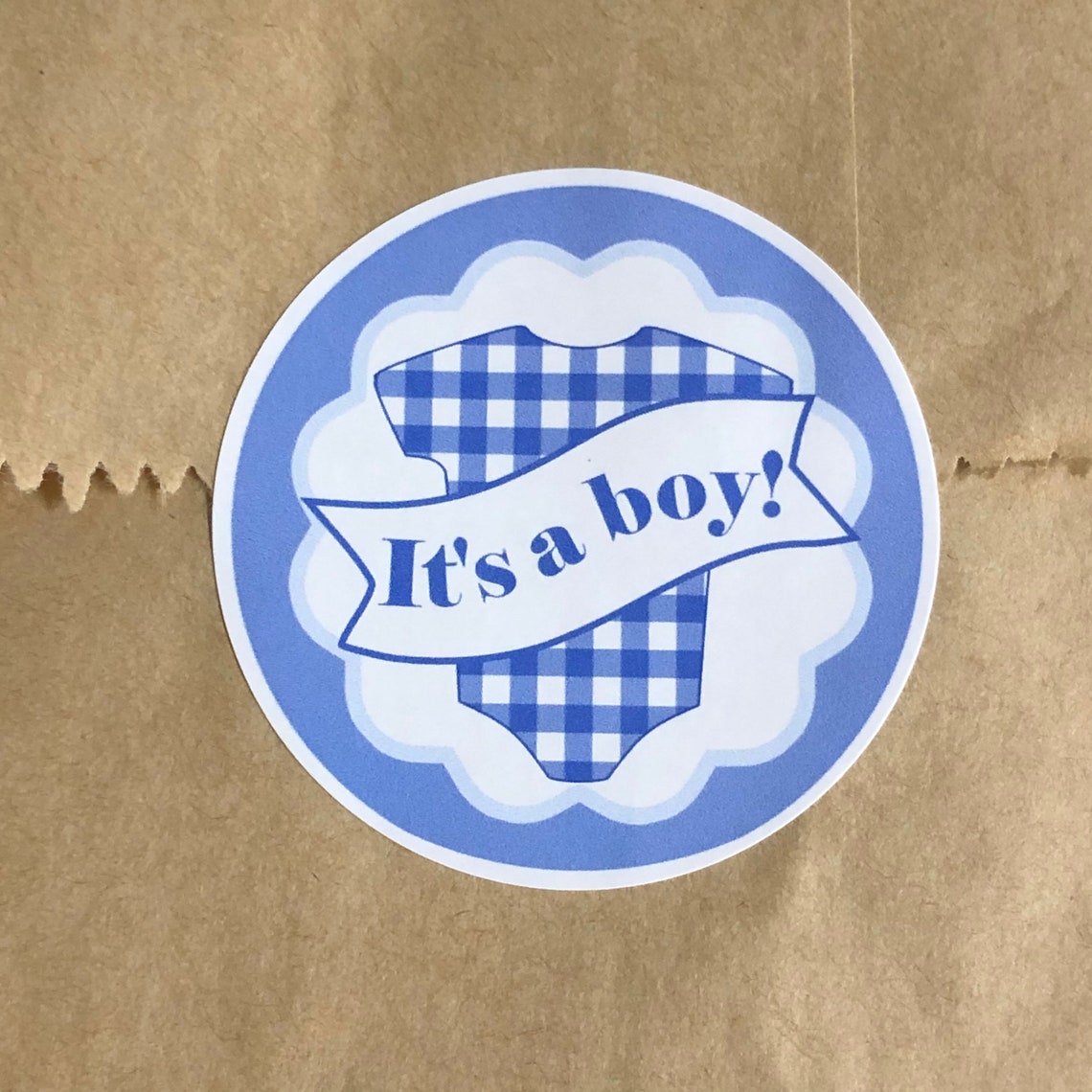 It's A Boy Stickers 20 Stickers per Package Etsy