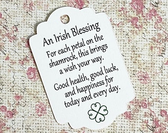 Irish Blessing Tag #1134