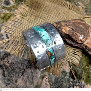 Kingman Aluminum Cuff Bracelet.  4 X 40 mm Thick and Wide.