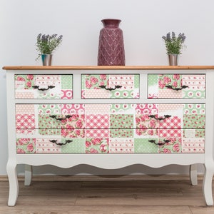 Papel de arroz grande para decoupage - Decoupage de móveis - Decoupage vintage - Papel de decoupage