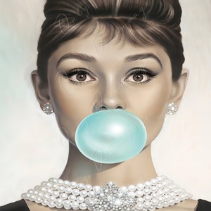 Carta Decoupage Grande per Mobili - Carta di Riso per Decoupage - Audrey - Decoupage Vintage