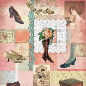 Vintage Decoupage Art - Rice Paper - Decoupage for Furniture - Large Size Rice Paper for Decoupage