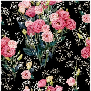 Roses - Flowers - Spring Themed - Decoupage Paper for Furniture - Floral Craft Paper - Wrapping Paper - Tissue Paper - Packing Paper