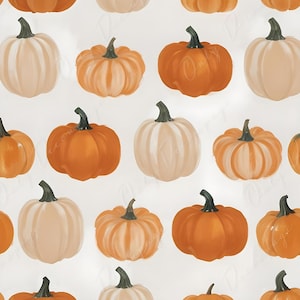 Papel para decoupage - 6 tamaños disponibles - Colección Halloween - Calabaza con acuarela